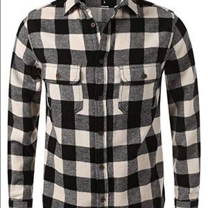 MOSSIMO SUPPLY CO OVERSIZED FLANNEL